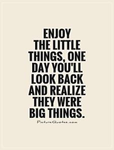 enjoy-the-little-things-one-day-youll-look-back-and-realize-they-were-big-things-quote-1